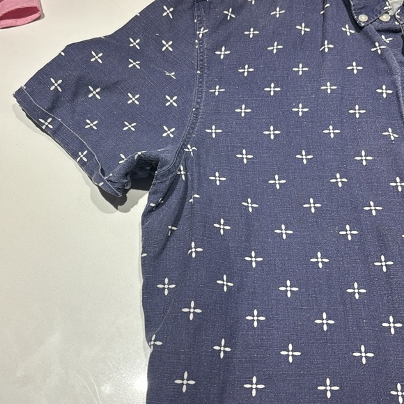 Men’s short sleeve Levi’s shirt (linen/cotton) - Picture 4 of 6